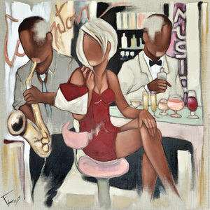 Musique de comptoir - 60x60cm